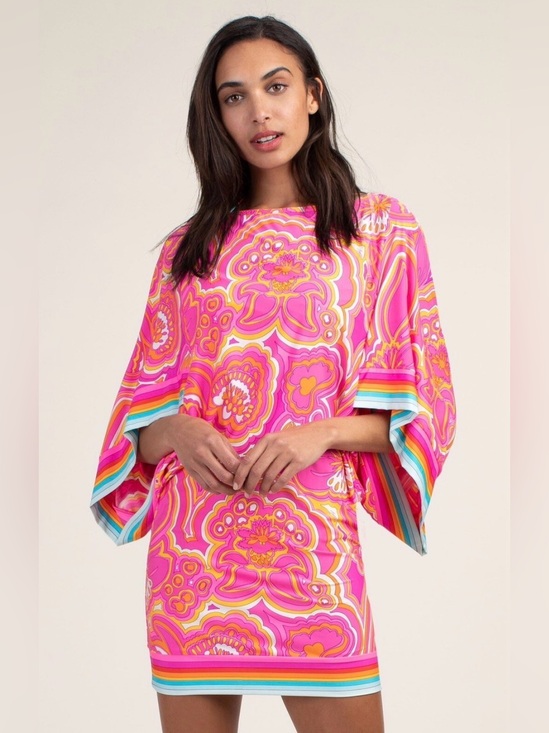 Trina Turk Other - Trina Turk 25th Anniversary Morning Sunrise Swim Cover Tunic Kaftan Large
